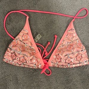 Victoria’s Secret sequin bikini top M